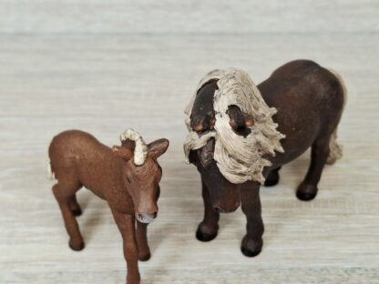 Schleich - Island Pony Stute und Fohlen aus Set 42363 – Bild 4