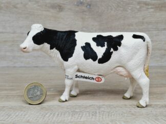 Schleich - 13797 Kuh Schwarzbunt (Fähnchen)