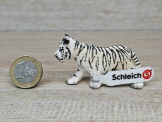 Schleich - 14732 Tigerjunges, weiß (Fähnchen)