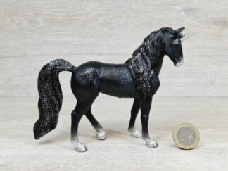 Schleich - 72195 Schwarzes Einhorn [Silber] (RAR) (exclusive)