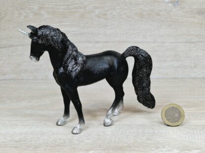 Schleich - 72195 Schwarzes Einhorn [Silber] (RAR) (exclusive) – Bild 2