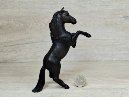 Schleich - 13624 Mustang Hengst, schwarz, steigend