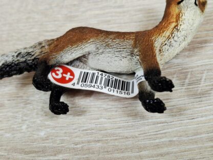 Schleich - 14782 bzw. [Treuefigur] 17028 Fuchs (Fähnchen) – Bild 3