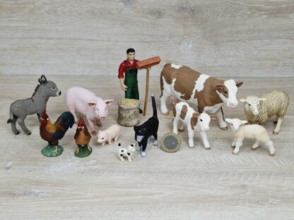 Schleich - 42333 Großer Bauernhof mit Tieren und Zubehör + 10 Extras – Bild 21