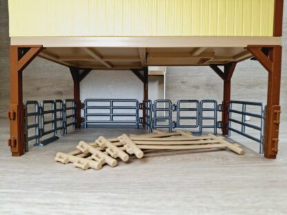Schleich - 42407 Bauernhaus mit Stall und Tieren [Bauerhhof] + 3 Extra Tiere – Bild 9
