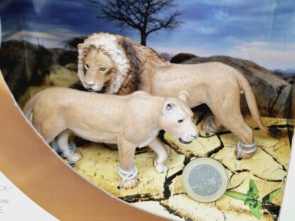 Schleich - 41367 Löwe und Löwin (OVP-Sammler) – Bild 2