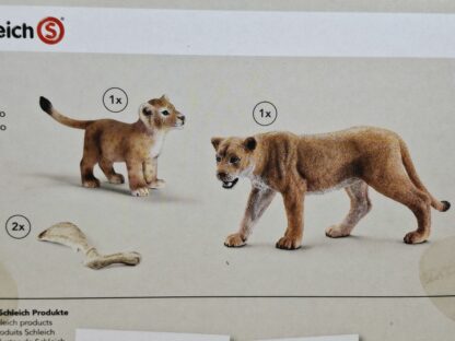 Schleich - 41404 Löwin und Löwenjunges (OVP-Sammler) – Bild 2