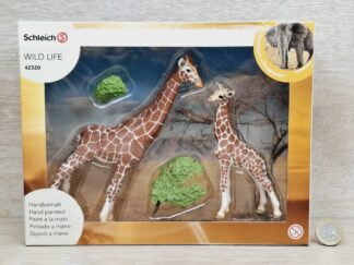 Schleich – 42320 Spielset Giraffenkuh mit Giraffenbaby (OVP-Sammler)
