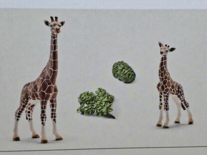 Schleich – 42320 Spielset Giraffenkuh mit Giraffenbaby (OVP-Sammler) – Bild 2