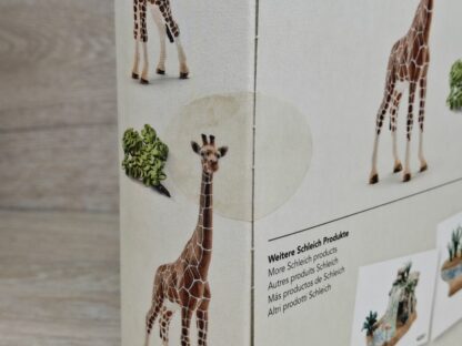 Schleich – 42320 Spielset Giraffenkuh mit Giraffenbaby (OVP-Sammler) – Bild 3