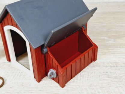Schleich – Hundehütte mit Zubehör [Kleintierhütte] aus Set 42376 – Bild 2