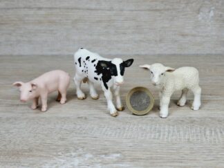 Schleich - Bauernhof Tierkinder [Ferkel, Kalb, Lamm] aus Set 40976