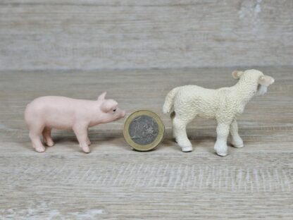 Schleich - Bauernhof Tierkinder [Ferkel, Kalb, Lamm] aus Set 40976 – Bild 5