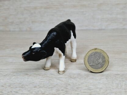 Schleich – 13615 Kalb Schwarzbunt, saugend – Bild 3