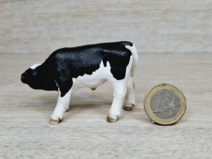 Schleich – 13615 Kalb Schwarzbunt, saugend – Bild 2