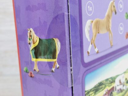 Schleich – 42398 Trakehner Hengst mit Decke (OVP-Sammler) – Bild 3