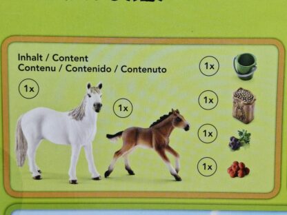 Schleich – 42390 Mustang Stute und Fohlen mit Zubehör (OVP-Sammler) – Bild 2