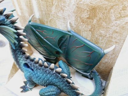 Schleich – 70033 Drache [grün] [Steckflügel (RAR)] (OVP-Sammler) – Bild 3