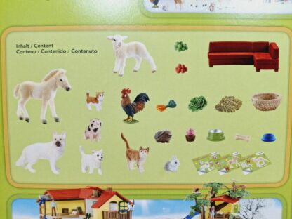 Schleich - 97700 Farm World Bauernhof Adventskalender [2018] (OVP) – Bild 2