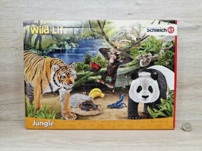 Schleich - 97433 Wild Life Dschungel Adventskalender [2017] (OVP) – Bild 3