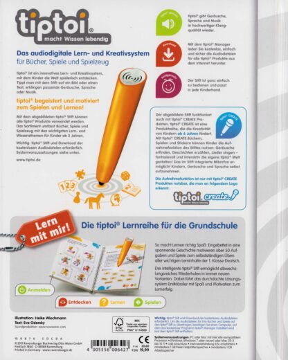 Ravensburger - tiptoi - Rückseite - Lern mit mir