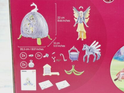Schleich - 42523 Magische Tierarzt-Blüte [Pegasusfohlen und Sera] (mit OVP) – Bild 2