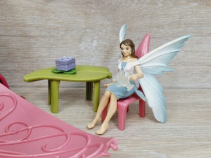 Schleich - 42526 Elfencafé-Blüte [Einhornfohlen, Eyela und Feya] (mit OVP) – Bild 4