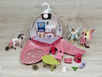 Schleich - 42526 Elfencafé-Blüte [Einhornfohlen, Eyela und Feya] (mit OVP) – Bild 3
