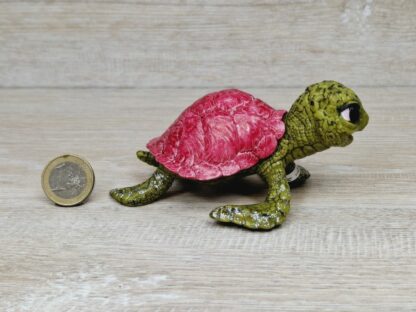 Schleich - 70759 Kristall Schildkröte (Fähnchen-Sammler) – Bild 3