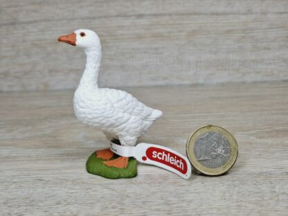 Schleich - 17063 Gans [Treuefigur] (Fähnchen-Sammler) – Bild 2
