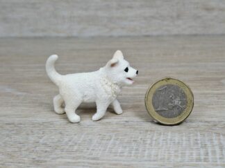 Schleich - Schäferhund Welpe weiß (RAR) aus Set 97700