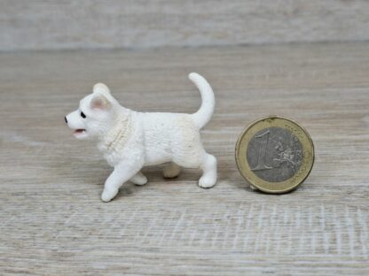 Schleich - Schäferhund Welpe weiß (RAR) aus Set 97700 – Bild 2