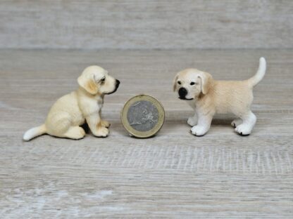 Schleich – Golden Retriever Welpen Paar – Bild 2