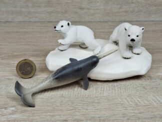 Schleich - 42531 Eisbären-Rutschpartie [Narwal und Eisscholle]