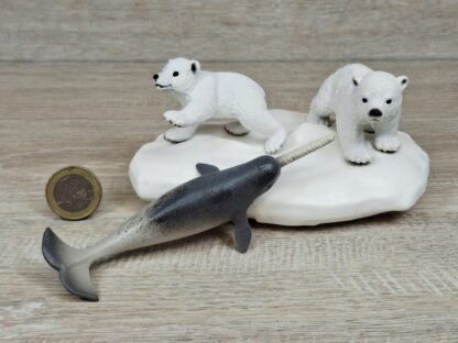 Schleich - 42531 Eisbären-Rutschpartie [Narwal und Eisscholle]
