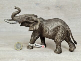 Schleich - 14762 Afrikanischer Elefantenbulle (Fähnchen)`