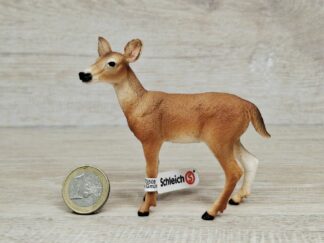Schleich – 14819 Weißwedelkuh (Fähnchen)