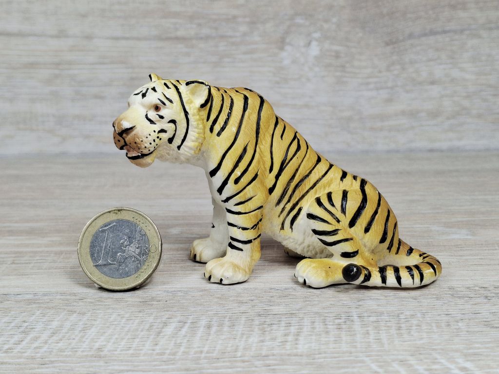 Schleich - 14096 Tiger [rot, sitzend]