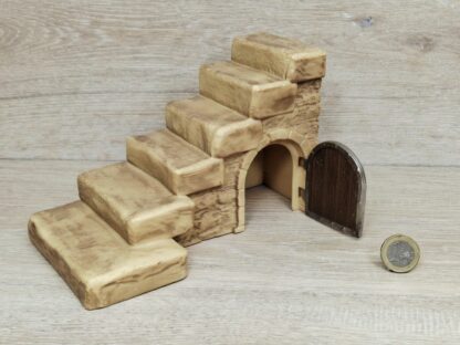 Schleich - Treppe aus Set 40198 [Ritterburg beige] [Mittelalter] – Bild 2