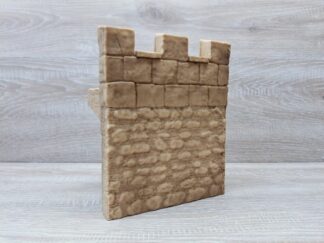 Schleich - 40196 Mauer groß/breit [Ritterburg beige] [Mittelalter]