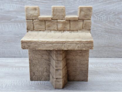 Schleich - 40196 Mauer groß/breit [Ritterburg beige] [Mittelalter] – Bild 3
