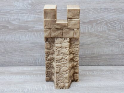 Schleich - 40197 Mauer klein/schmal [Ritterburg beige] [Mittelalter] – Bild 2