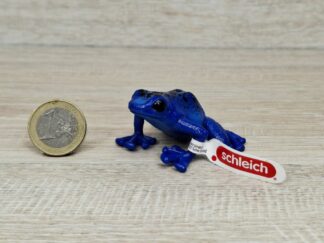 Schleich - 14864 Blauer Pfeilgiftfrosch (Fähnchen)