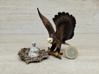 Schleich - Weißkopfseeadler mit Nest [Familie]
