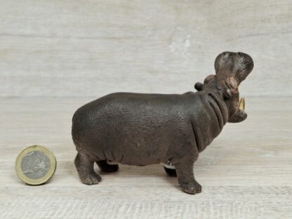 Schleich – 18183 Flusspferd [Treuefigur] (Fähnchen-Sammler) – Bild 3