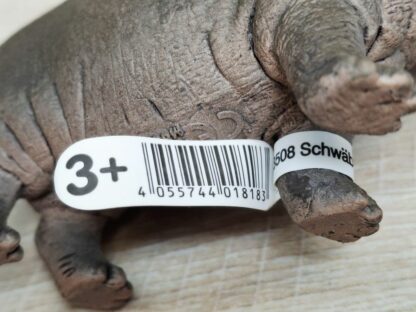 Schleich – 18183 Flusspferd [Treuefigur] (Fähnchen-Sammler) – Bild 4