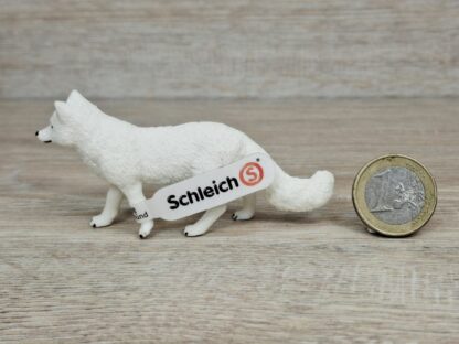 Schleich - 17024 Polarfuchs [Treuefigur] (Fähnchen-Sammler) – Bild 2