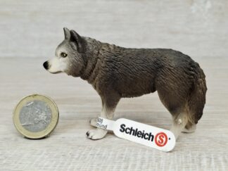 Schleich - 14249 Wolf (Fähnchen-Sammler)´