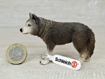 Schleich - 14249 Wolf (Fähnchen-Sammler)´