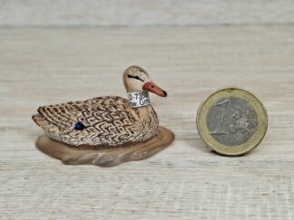 Schleich - 13823 Ente, schwimmend (RAR) (Fähnchen-Sammler)